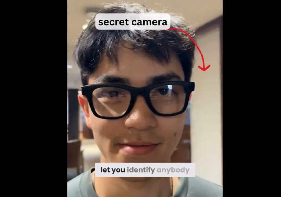一张人脸照片，Meta眼镜识别全部个人信息，两位哈佛开发者：只为警醒世人  第1张