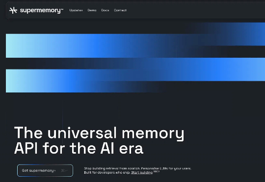 大模型也有&quot;健忘症&quot;？Supermemory让AI拥有&quot;超级记忆&quot;，一行代码解锁无限对话！  第2张