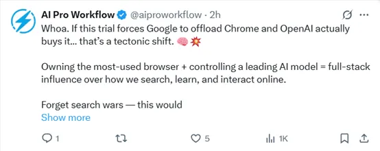 突发！OpenAI将收购谷歌浏览器Chrome  第4张