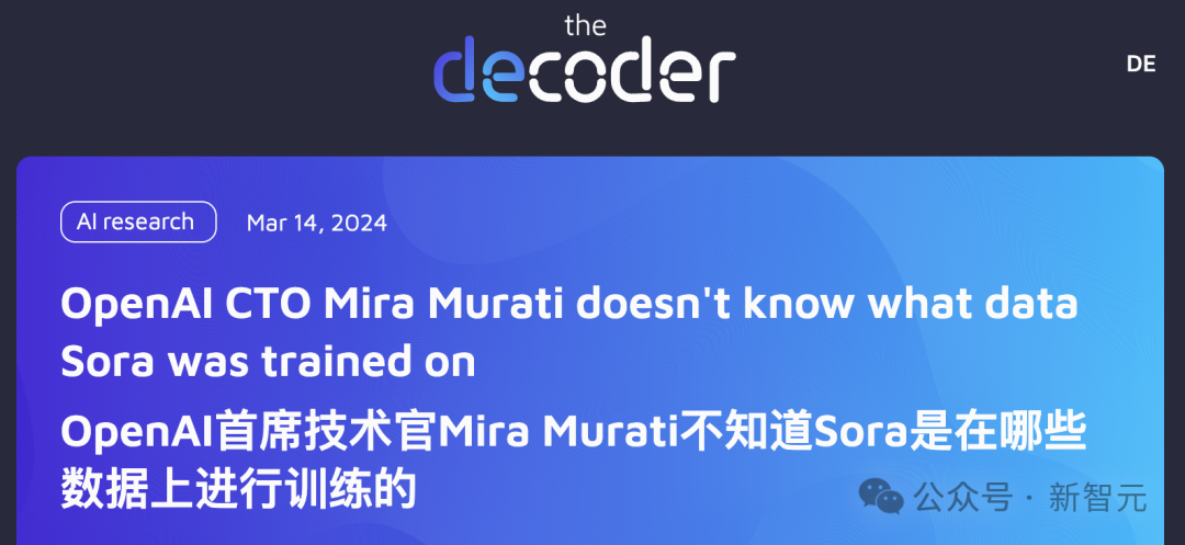 OpenAI再陷巨大争议？Sora训练数据被质疑非法，CTO采访疯狂翻车  第10张