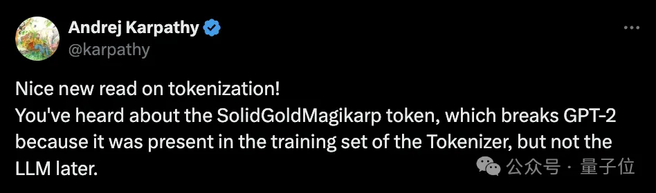 大神Karpathy强推，分词领域必读：自动钓鱼让大模型“发疯”的token，来自Transformer作者创业公司  第1张