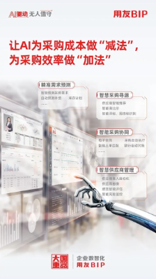 用友财务AI为采购成本做“减法”，为采购效率做“加法”  第2张