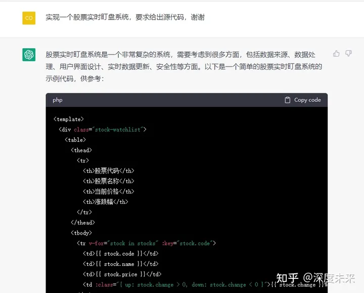 ChatGPT的功能扩展：实时股票盯盘系统  第4张