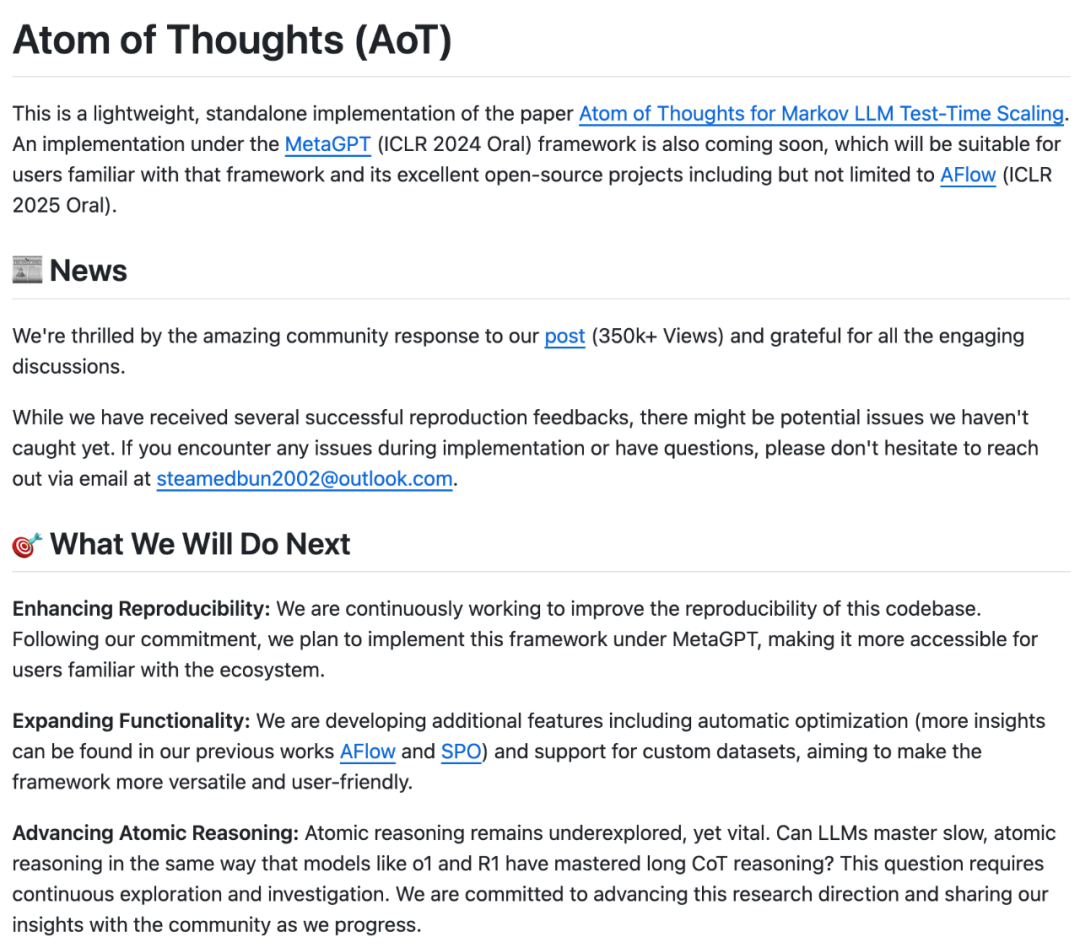 AI大佬曼宁转赞，MetaGPT团队首提「Atom of Thoughts」，原子化思考让4o-mini暴打推理模型？  第7张