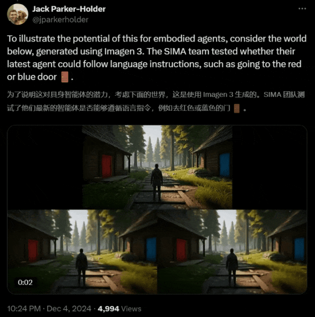 刚刚，DeepMind最强「基础世界模型」诞生！单图生1分钟游戏世界，解锁下一代智能体  第4张
