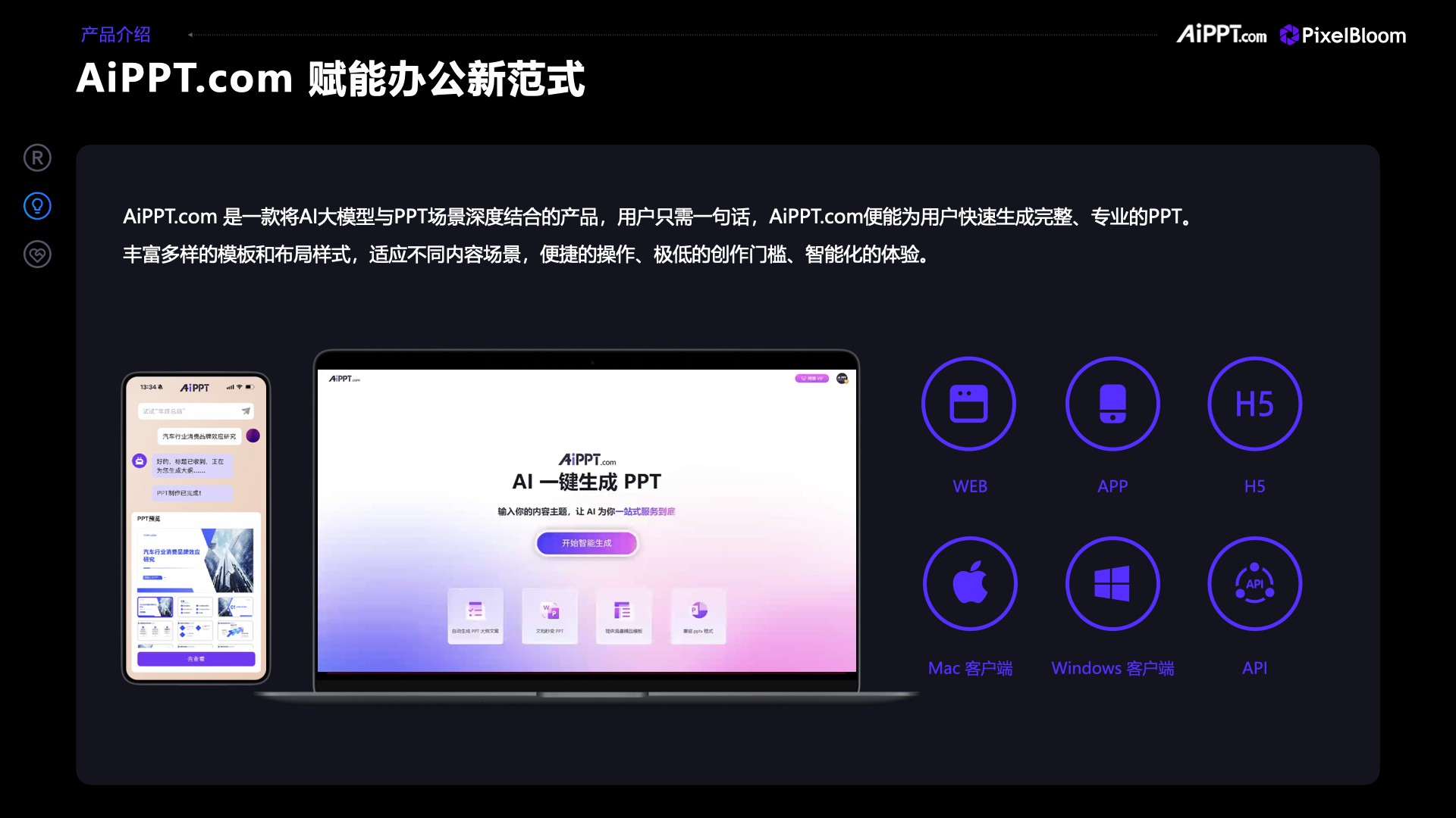 「像素绽放PixelBloom（AiPPT.com）」完成国家队B2轮融资，打造全球AI办公软件超级工场  第1张