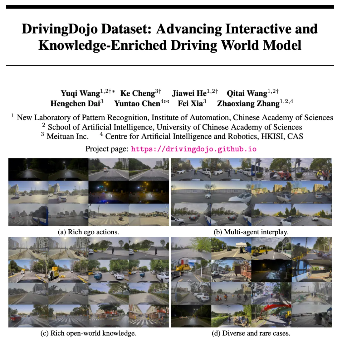 18k个视频、专为自动驾驶世界模型设计，DrivingDojo数据集来了  第2张