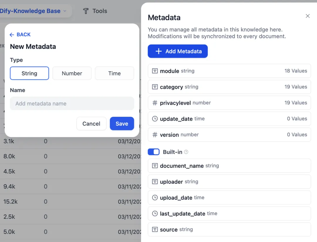Dify v1.1.0 发布：用元数据给知识库&quot;贴标签&quot;，RAG 检索效率翻倍  第5张