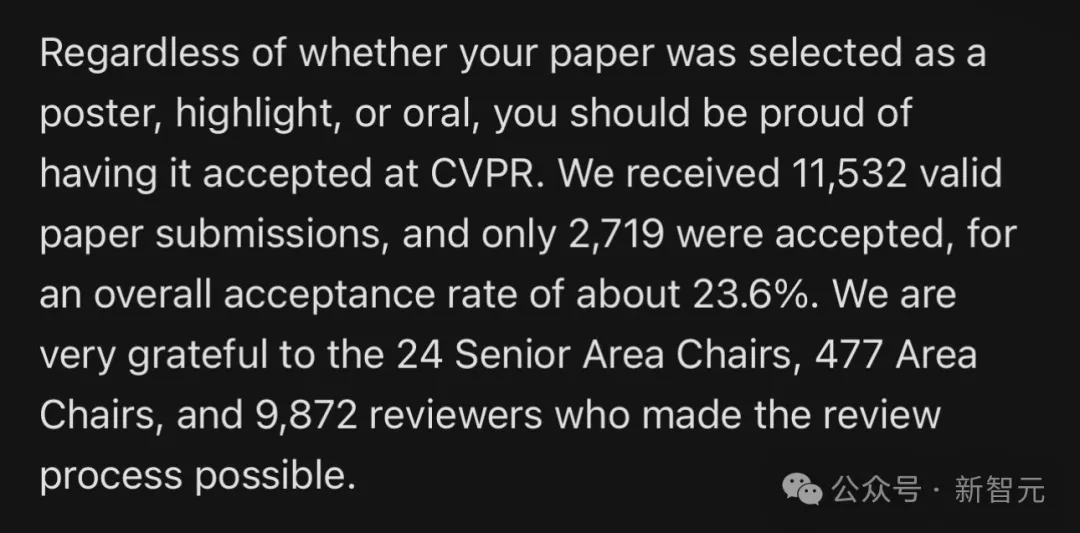 CVPR 2024录用结果出炉！2719篇论文被接收，录用率23.6%  第9张