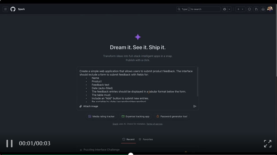 GitHub官方版AI IDE公测！用自然语言写App，全栈应用1分钟生成  第4张
