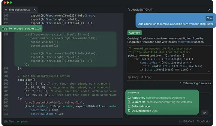 Cursor 迎来了强大的对手，Augment Code实测  第2张