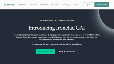 合同管理公司Ironclad推出通过新的AI功能，为复杂合同分析提供了一种全新的方式  第1张