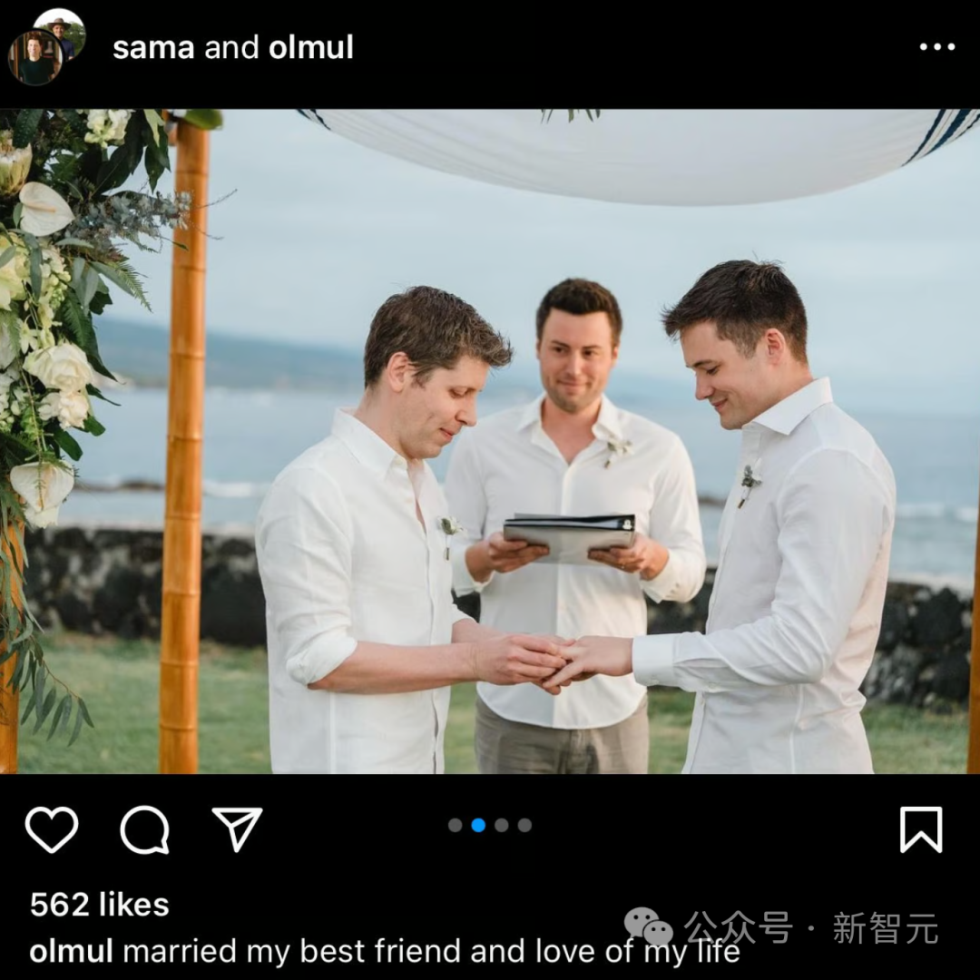 Sam Altman结婚了！和男友低调举行婚礼，两人希望尽快生孩子  第12张