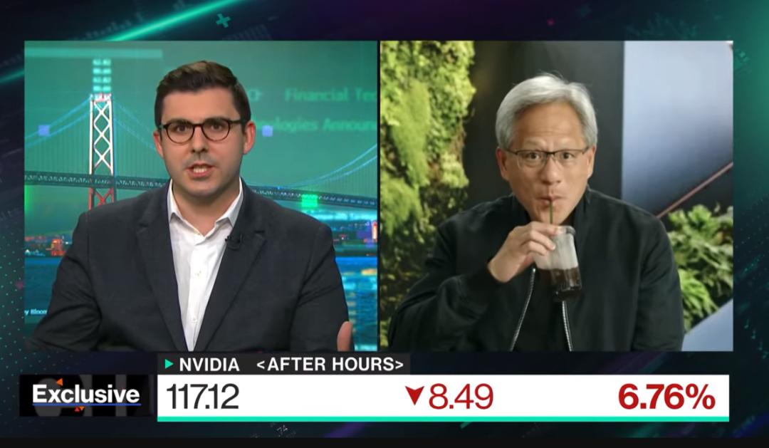 英伟达发布炸裂财报后股价大跌，黄仁勋宣布最强 AI 芯片量产：来年将是伟大的一年  第6张