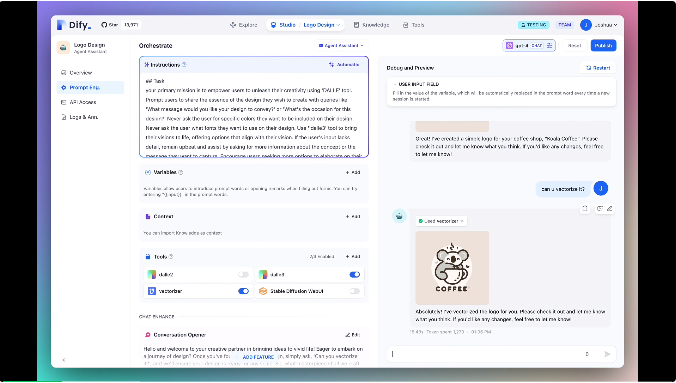 Dify 发布 AI Agent 能力：基于不同的大型语言模型构建 GPTs 和 Assistants  第4张