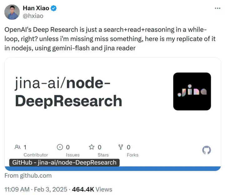 不到24小时，开源版Deep Research疯狂来袭！一月少花1400  第8张