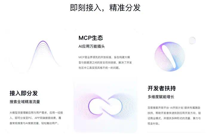 MCP超市：百度上线AI开放计划  第3张