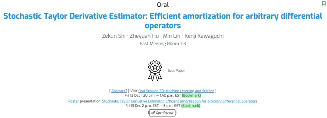 北大字节VAR获最佳论文、厦大清华获亚军，NeurIPS 2024最佳论文出炉  第5张