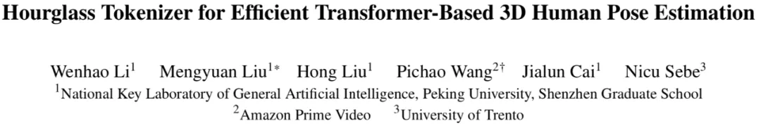 CVPR 2024 - 让视频姿态Transformer变得飞速，北大提出高效三维人体姿态估计框架HoT  第1张