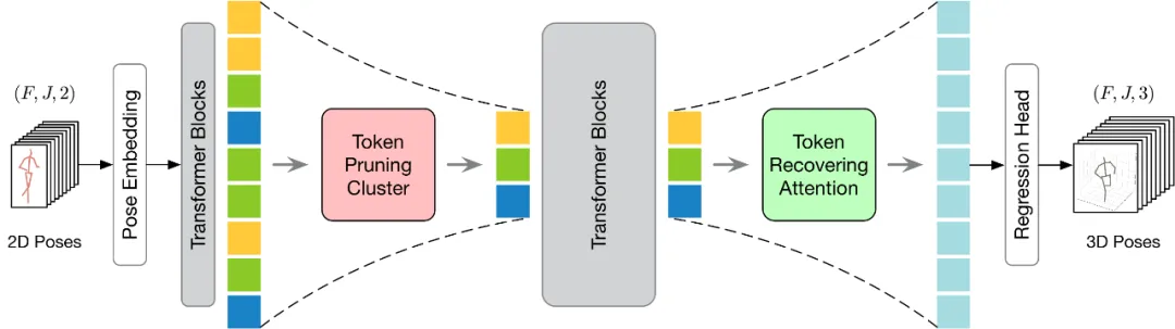 CVPR 2024 - 让视频姿态Transformer变得飞速，北大提出高效三维人体姿态估计框架HoT  第6张