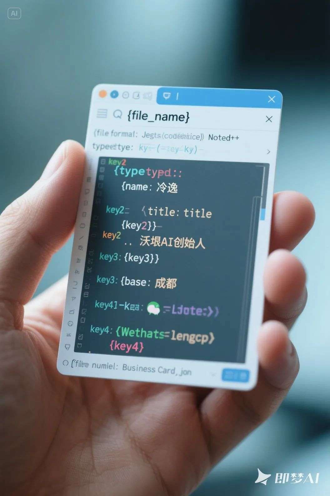大佬都在玩的AI名片，用这个提示词轻松搞定  第11张