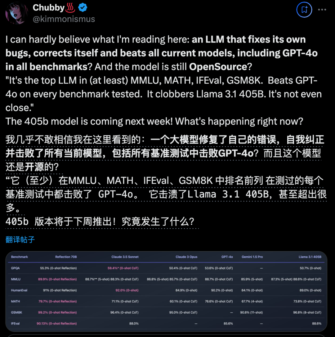 开源大模型新王干翻GPT-4o，新技术可纠正自己幻觉，数学99.2分刷爆测试集  第1张