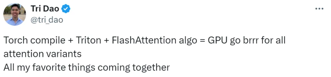 新PyTorch API：几行代码实现不同注意力变体，兼具FlashAttention性能和PyTorch灵活性  第3张