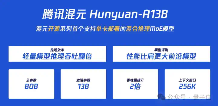 腾讯混元A13B用130亿参数达到千亿级效果，Flash Attention作者点赞  第3张