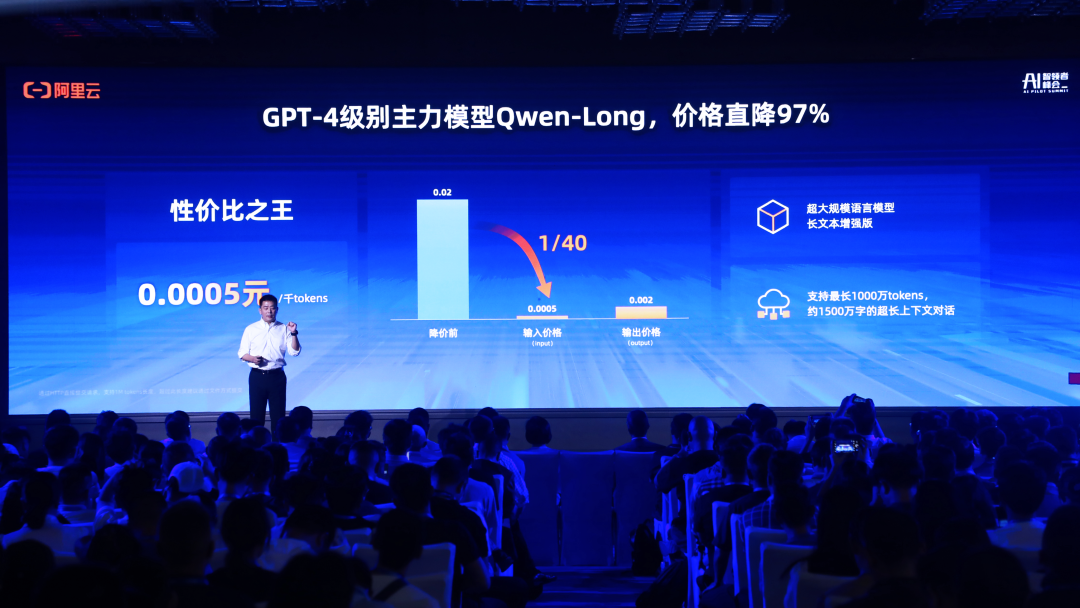 击穿全网底价，通义千问GPT-4级大模型直降97%！1块钱能买200万tokens  第3张