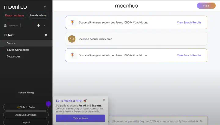 Z Product｜AI招聘革新者Moonhub：斯坦福华裔女CEO获1440万美元融资，精准匹配人才新方案  第11张
