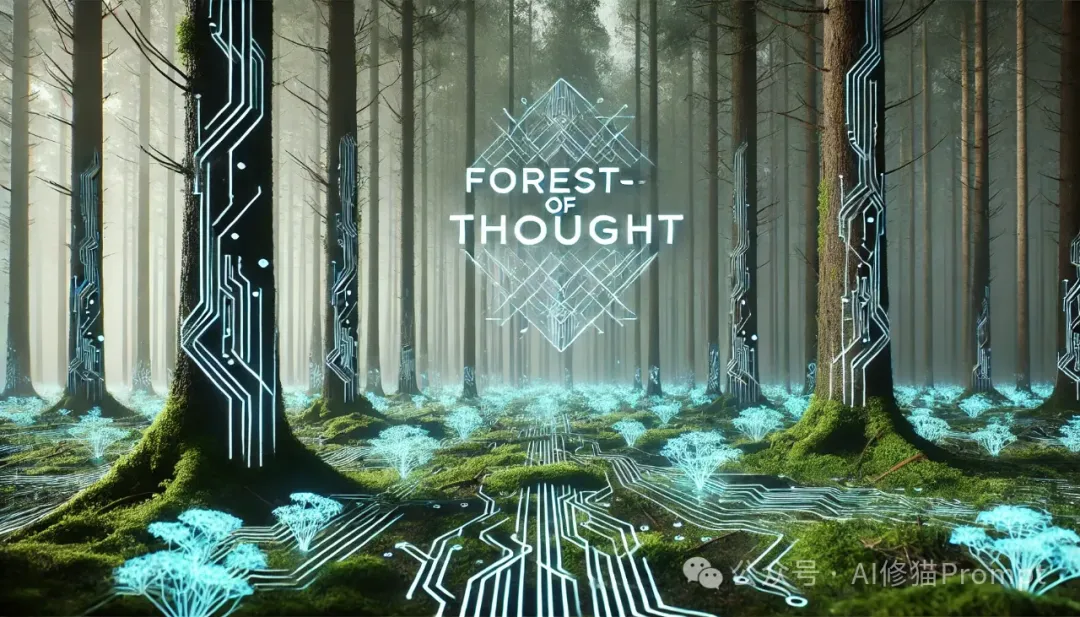 ToT被华为诺亚方舟实验室升级了，Forest-of-Thought：让LLM多路径推理的Prompt框架  第1张