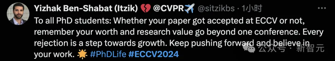 ECCV 2024揭榜，录用率或创新低！2395篇论文中选，网友晒出成绩单  第31张