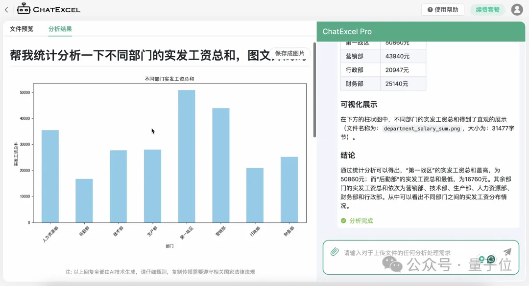 20种复杂Excel操作一句话搞定！北大ChatExcel全新升级，所有人免费可用  第6张