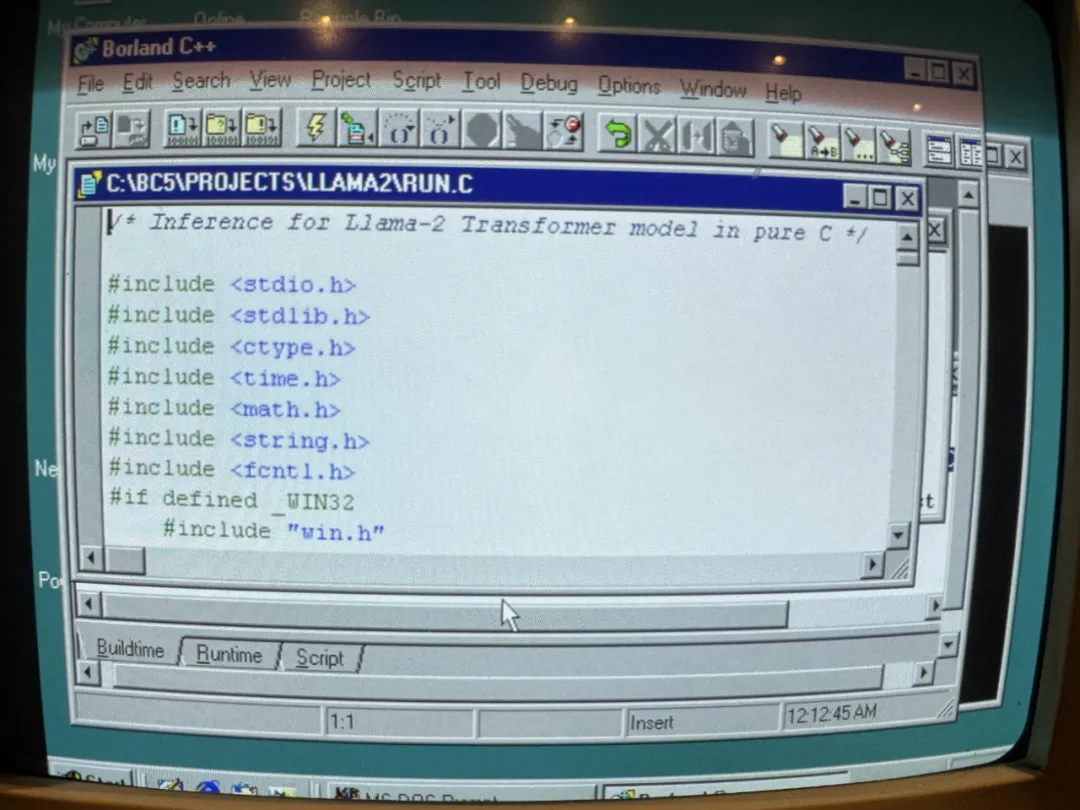 26年前老年机跑Llama2，每秒39个token：你的AI PC，也可以是Windows 98  第10张