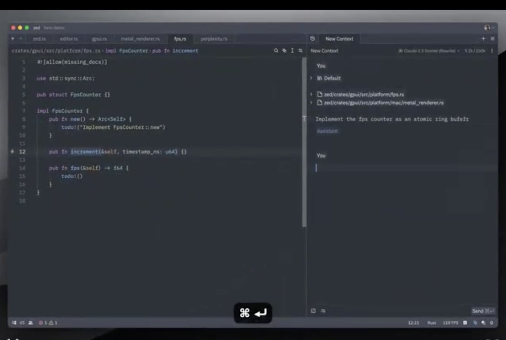 胜过 Cursor、Windsurf？60 万行 Rust 打造的“世界上最快的 AI 代码编辑器”来了！  第2张
