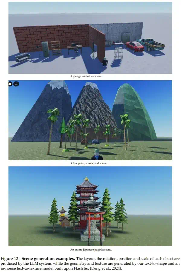 Roblox发布3D智能基础模型Cube，一句话生成游戏资产  第20张