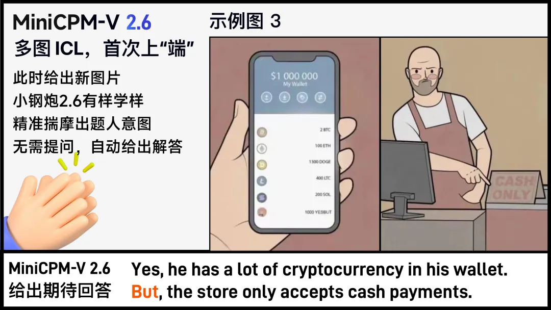 手机上能跑的「GPT-4V」来啦！多图、视频理解首次上端！面壁小钢炮开源史上最强端侧多模态  第15张