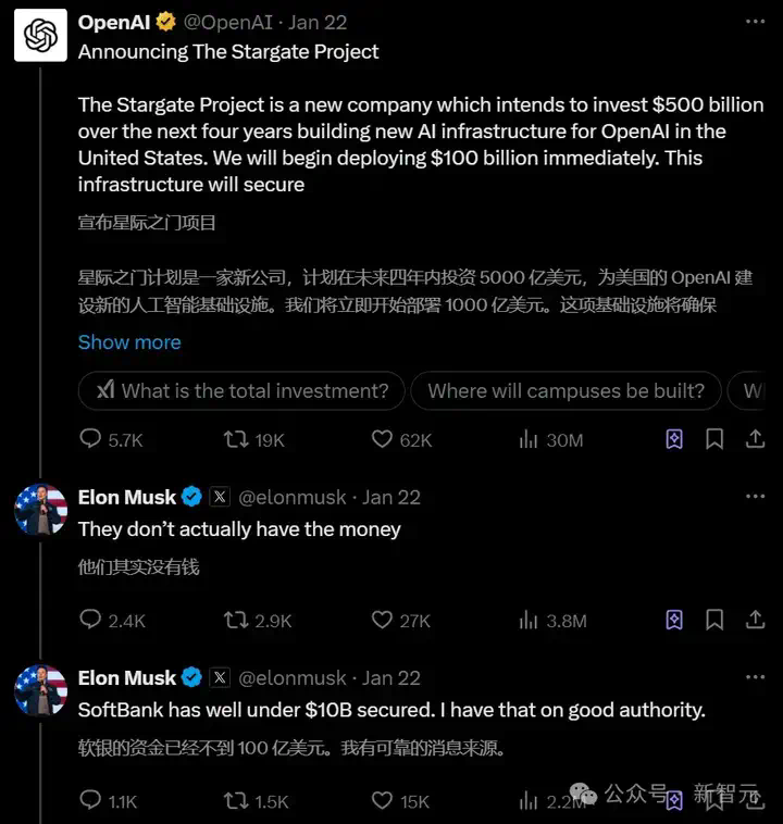 「债台高筑」孙正义，狂借500亿美元砸向OpenAI！马斯克：杠杆率太高了  第1张