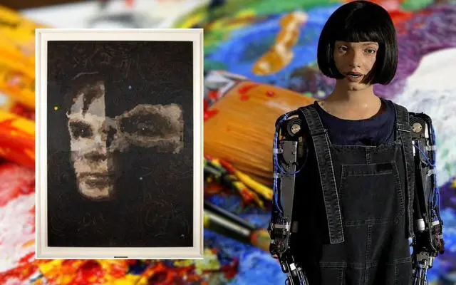 AI机器人作品《AI GOD》首登苏富比拍卖：开启艺术与科技的新篇章  第1张