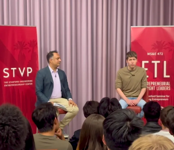 奥特曼斯坦福演讲：专注当前AI局限性没用，GPT-5让一切努力过时_1  第5张