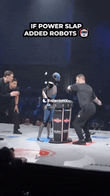 AI 机器人和人类互扇耳光，最后谁能赢？  第1张