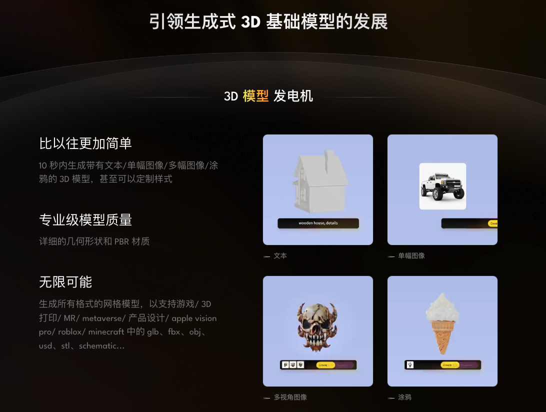 刚刚，今年最大3D大模型融资来了  第1张