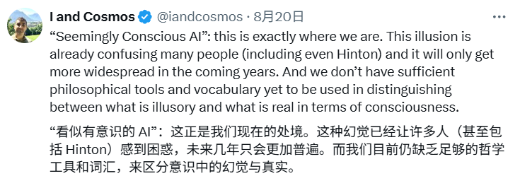 微软AI CEO警告：我们需要警惕「看似有意识的AI」  第4张