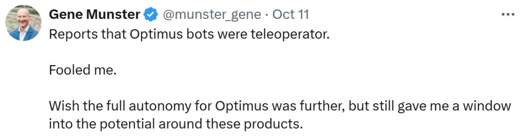 花 3 万美元买“人工”智能？特斯拉 Optimus 机器人遭“打假”：有人在背后远程操控  第3张