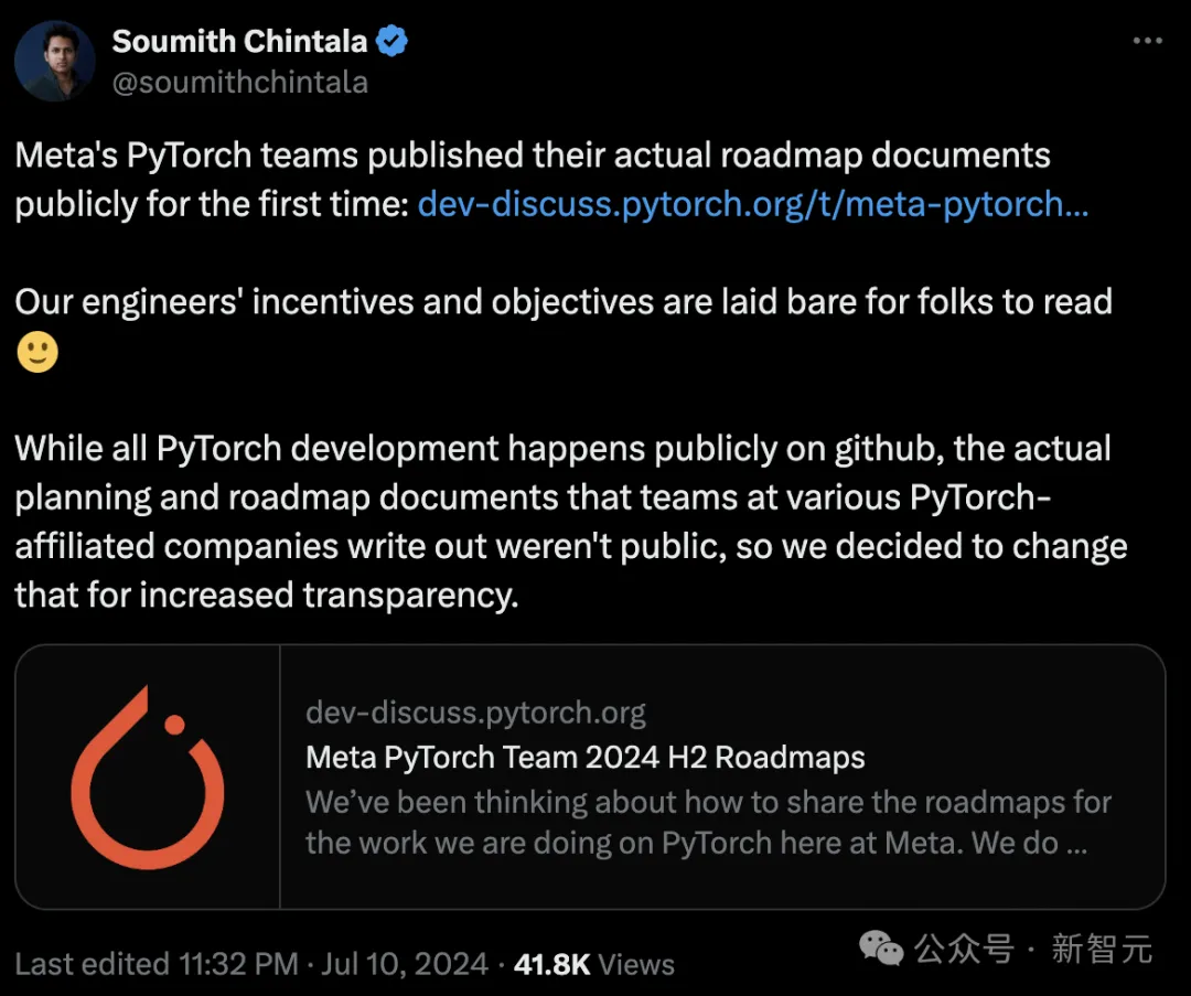 PyTorch团队首发技术路线图，近百页文档披露2024下半年发展方向  第2张