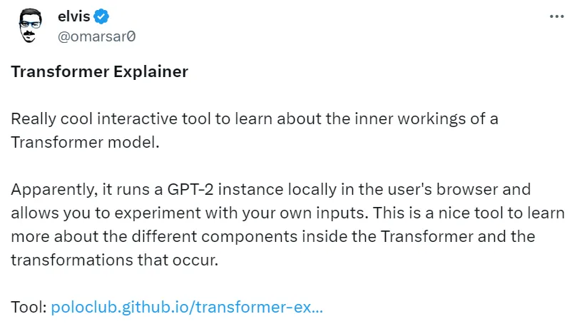 黑匣子被打开了！能玩的Transformer可视化解释工具，本地运行GPT-2、还可实时推理  第5张