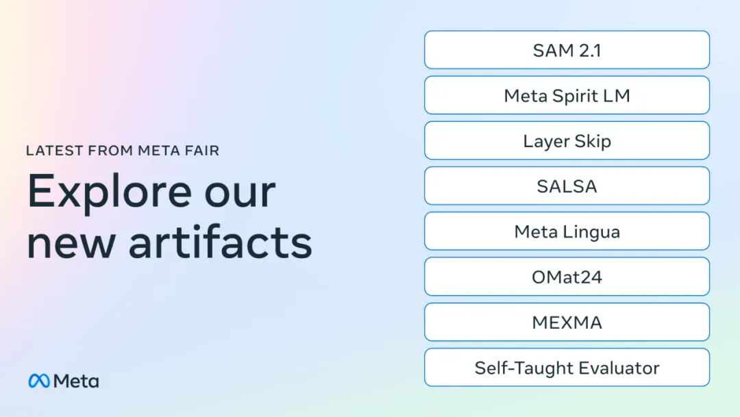 SAM 2.1上新、Lingua代码库发布，一大波Meta开源工具来袭  第1张