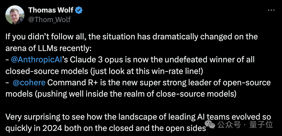 开源模型首胜GPT-4！竞技场最新战报引热议，Karpathy：这是我唯二信任的榜单  第4张