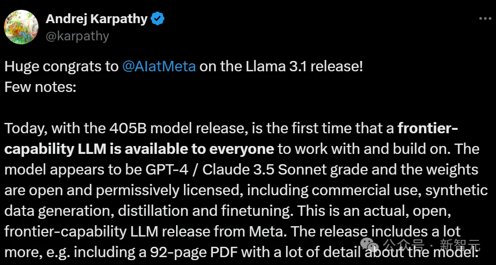 Llama 3.1横空出世！开源巨无霸首次击溃闭源，全民GPT-4时代来临  第8张