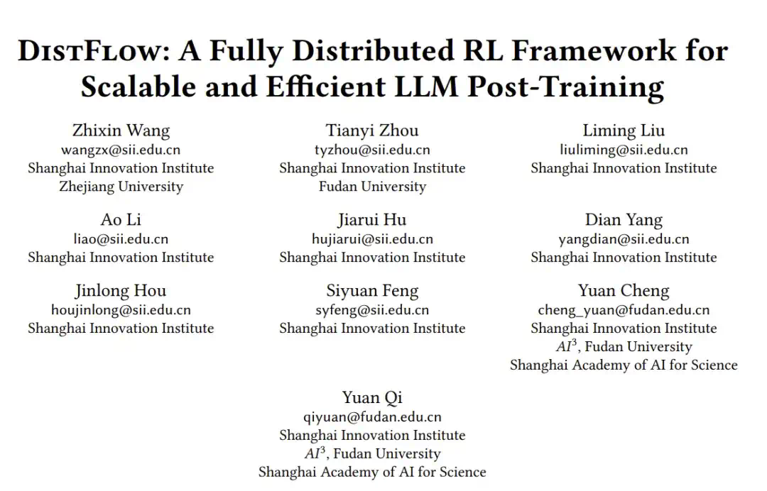 开启RL Scaling新纪元，siiRL开源：完全分布式强化学习框架，支持超千卡规模高效训练  第1张